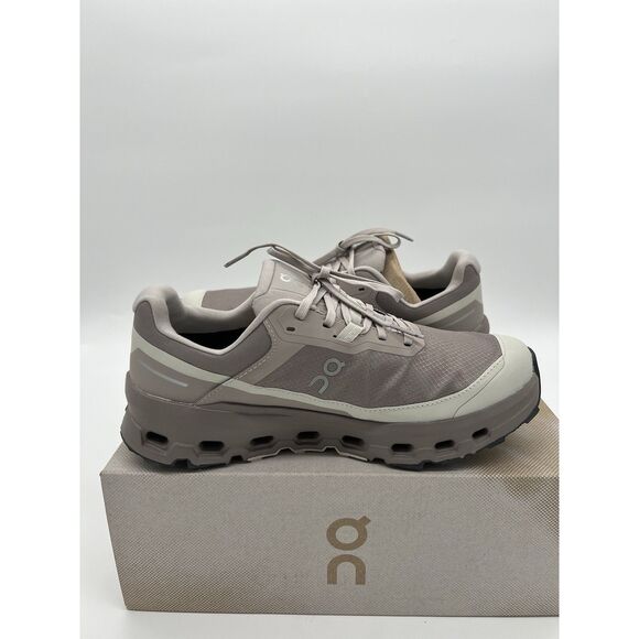 On Cloudvista 2 Women's Waterproof Trail Running Shoes Sand Size 8.5 Fog Cinder - Picture 7 of 9